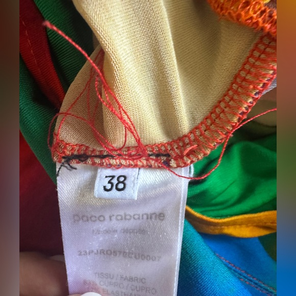 Paco Rabanne Multicolor Dress - Picture 8 of 10